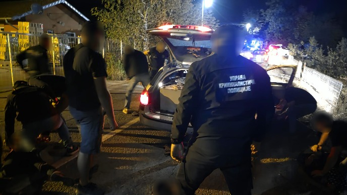 Sedmoro uhapšeno zbog krađa